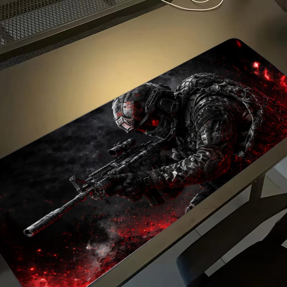Gaming Accessories Pc Setup - Soldier Mouse Pads Pc Accessories Desk