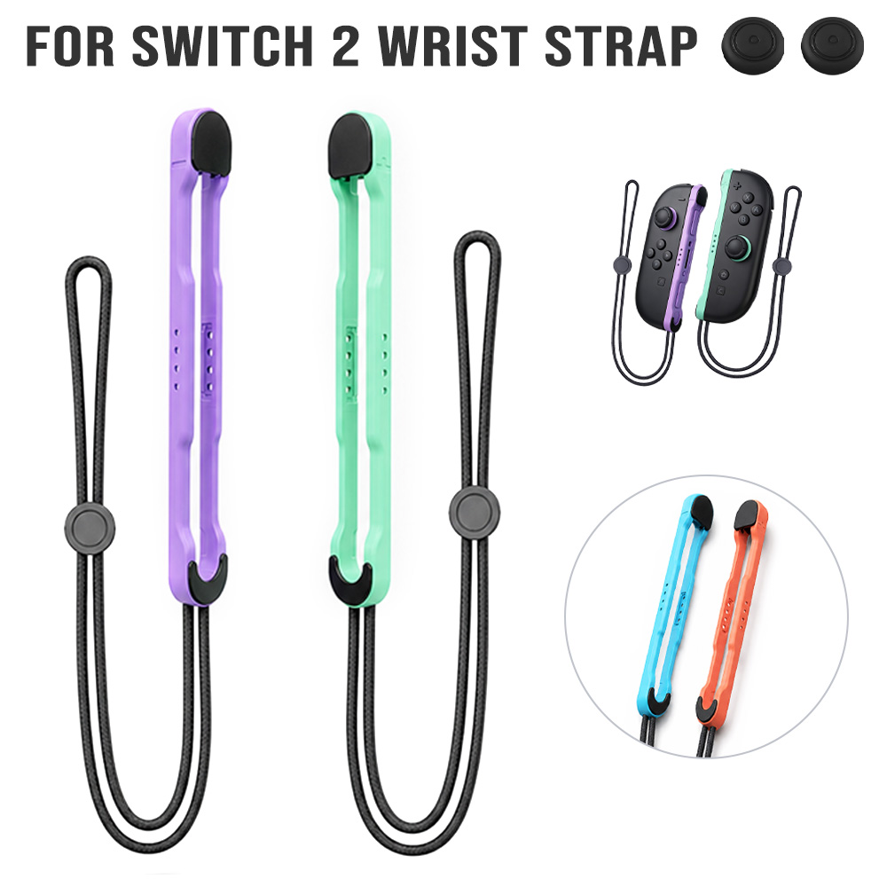 Controller Grip Cover - VILCORN Joypad Wrist Strap for Switch