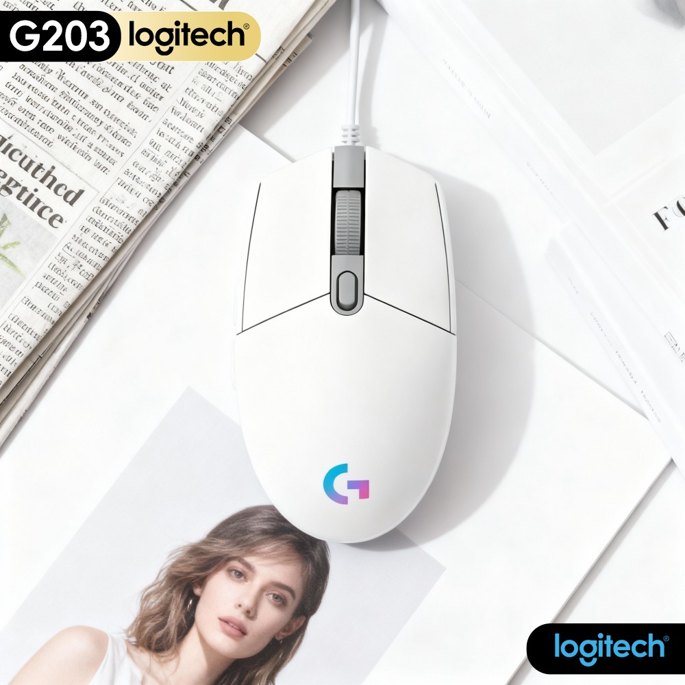 Logitech Mouse G203 - Logitech G203 Wired Gaming Mouse Convenient