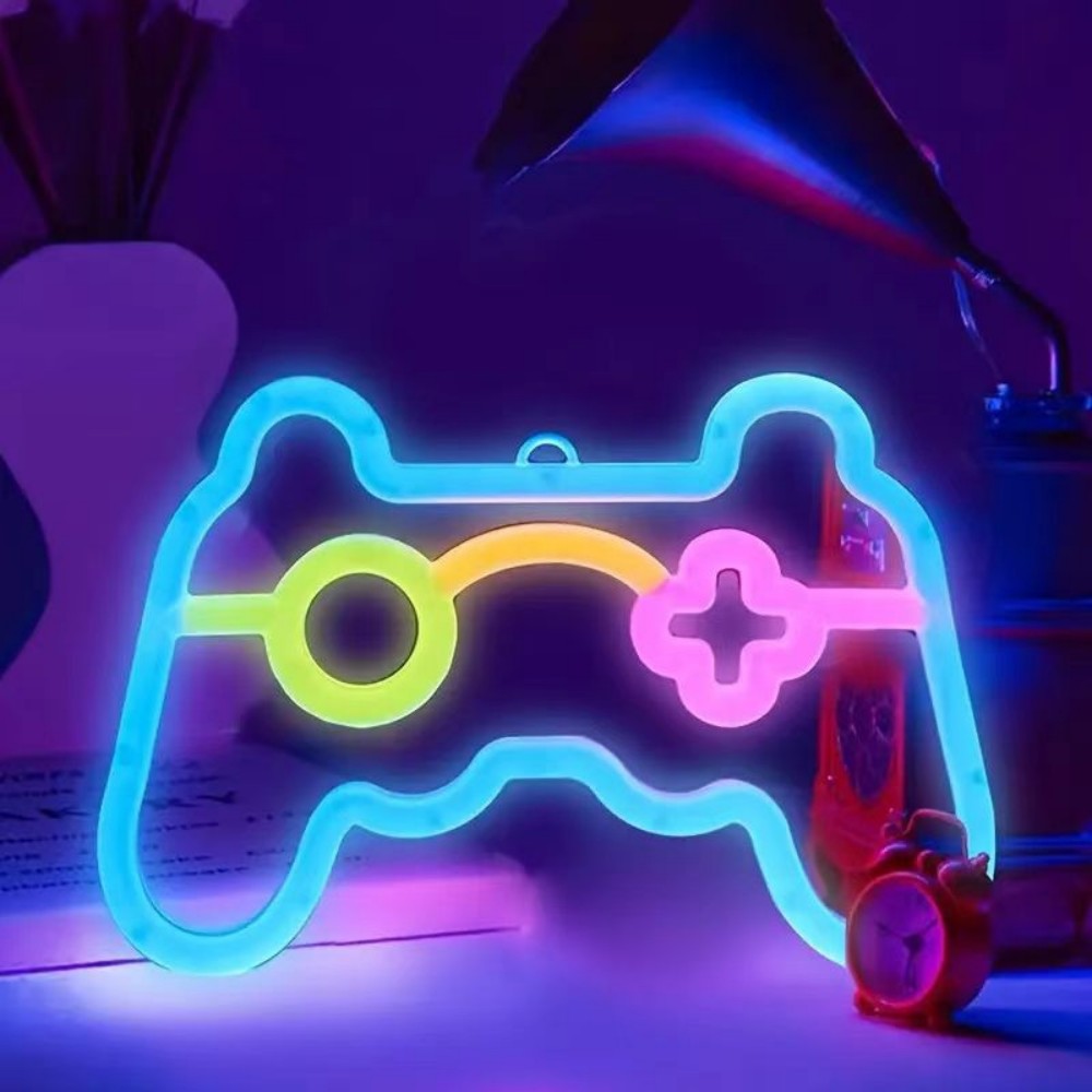 Gaming Accessories For Bedroom - 1PC USB Powered Game Controller Neon