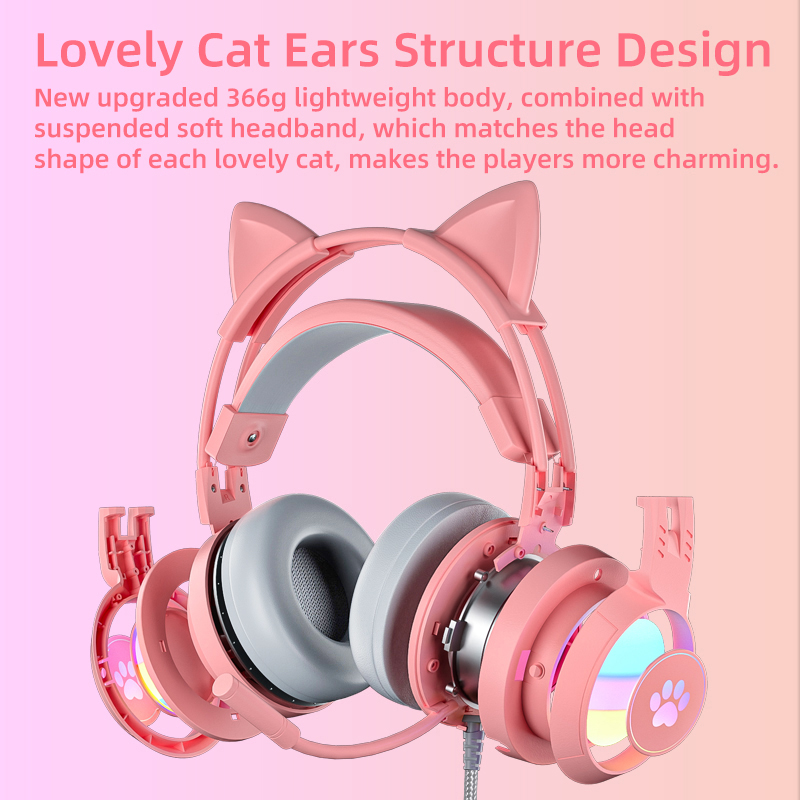 Gaming Accessories Pink - Pink Gaming Headset for PC, PS4,