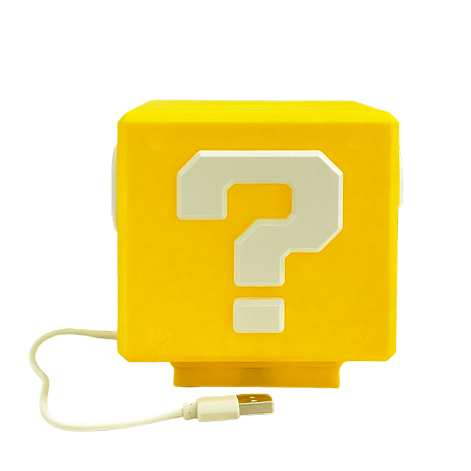 Gaming Accessories For Bedroom - 2026Question Block Lamp with Sound Effects