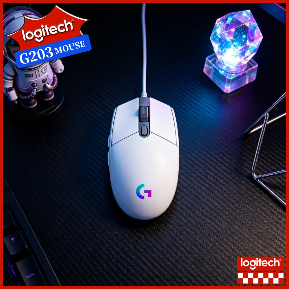 Logitech G203 Wired Gaming Mou - Logitech Mouse G203 review and price