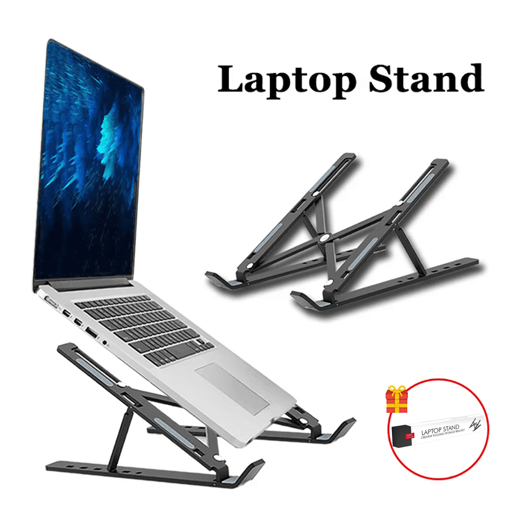Laptop Stand Portable Foldable - Gaming Accessories Pink review and price