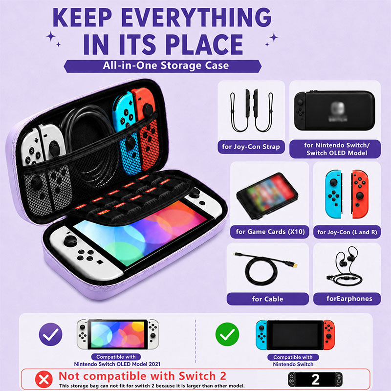 Portable Carrying Case With Me - Gaming Accessories Bag review and price