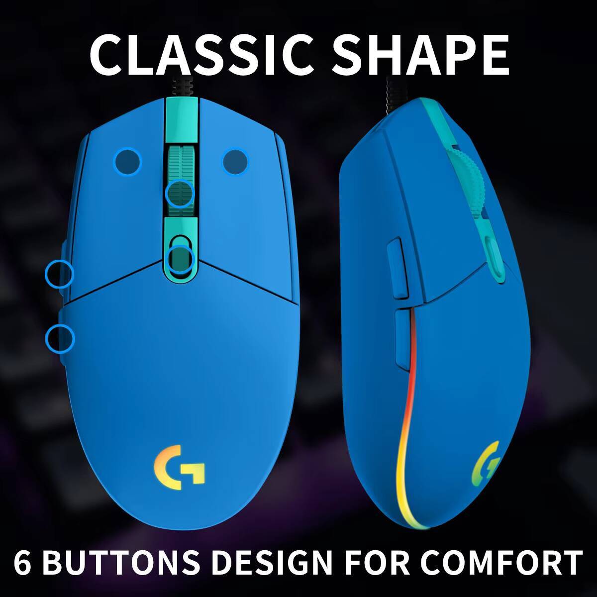 Logitech G203 Prodigy RGB Gami - Logitech Mouse G203 review and price