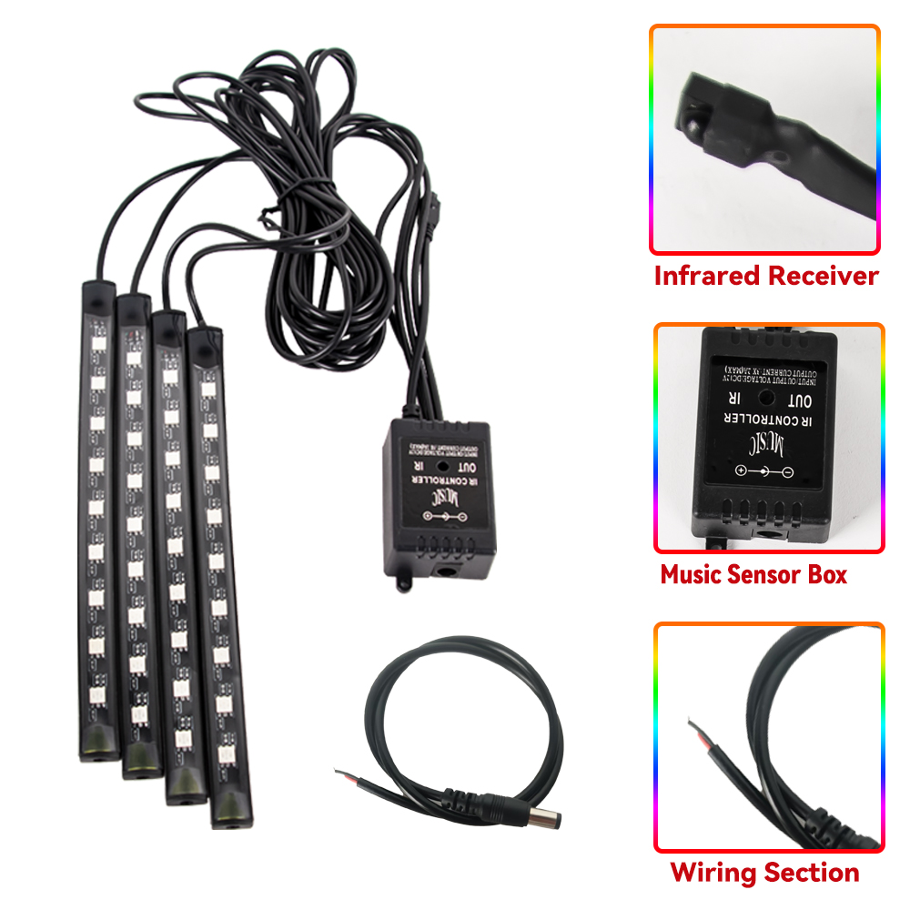 RGB LED Motorcycle Atmosphere  - Rgb Hub Sync review and price