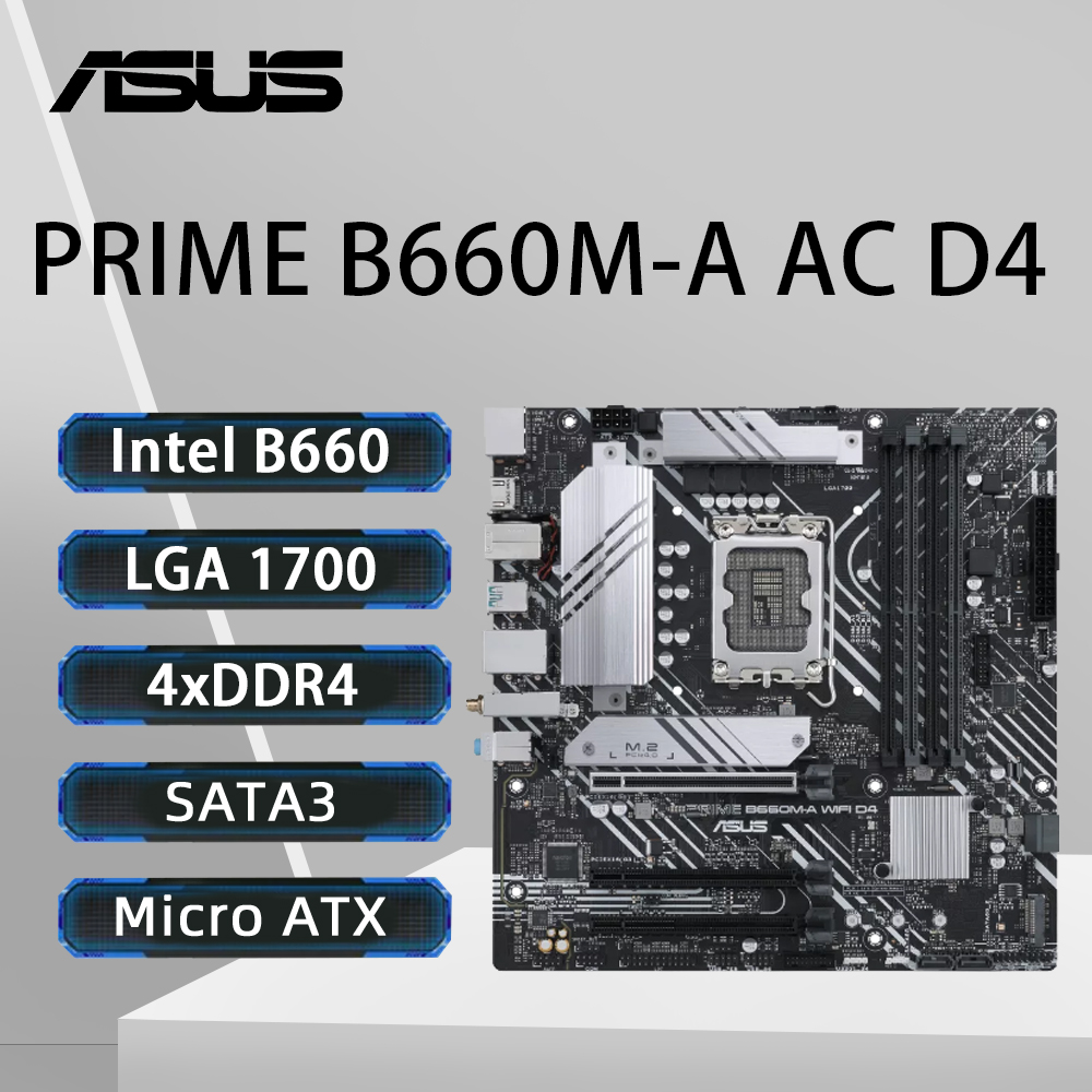 ASUS PRIME B660M-A AC D4 Mothe - Intel Cpu Core I9 review and price
