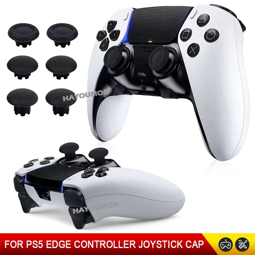 6pcs Black for PS5 Edge Contro - Controller Grip Cover review and price