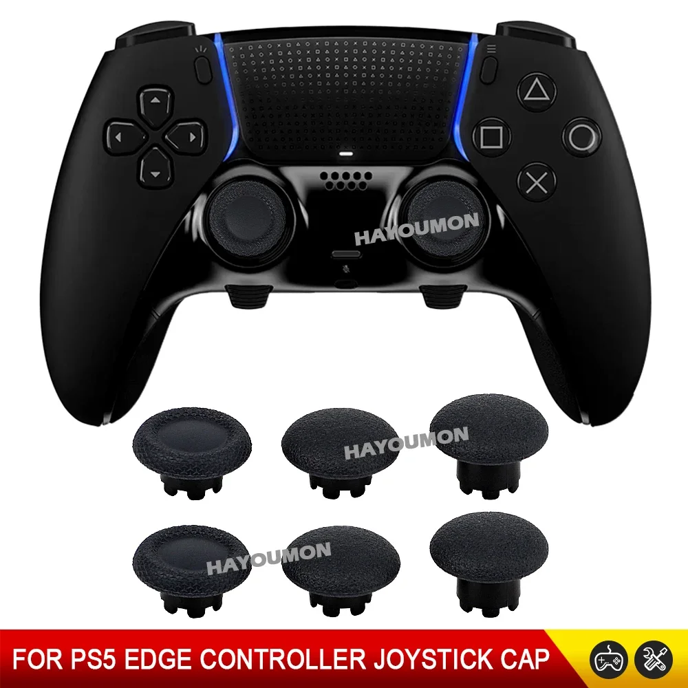 6pcs Black for PS5 Edge Contro - Controller Grip Cover review and price