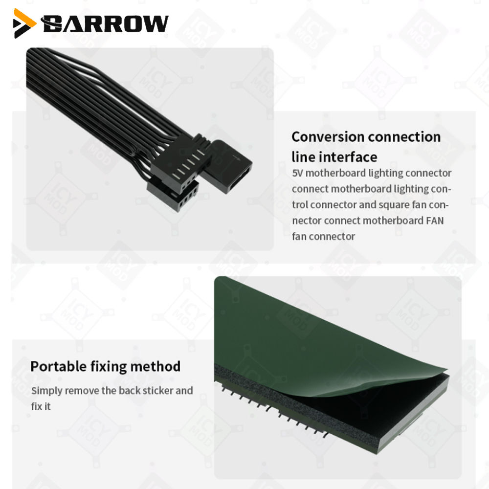 Barrow 7-Port Fan Controllers  - Rgb Hub Sync review and price