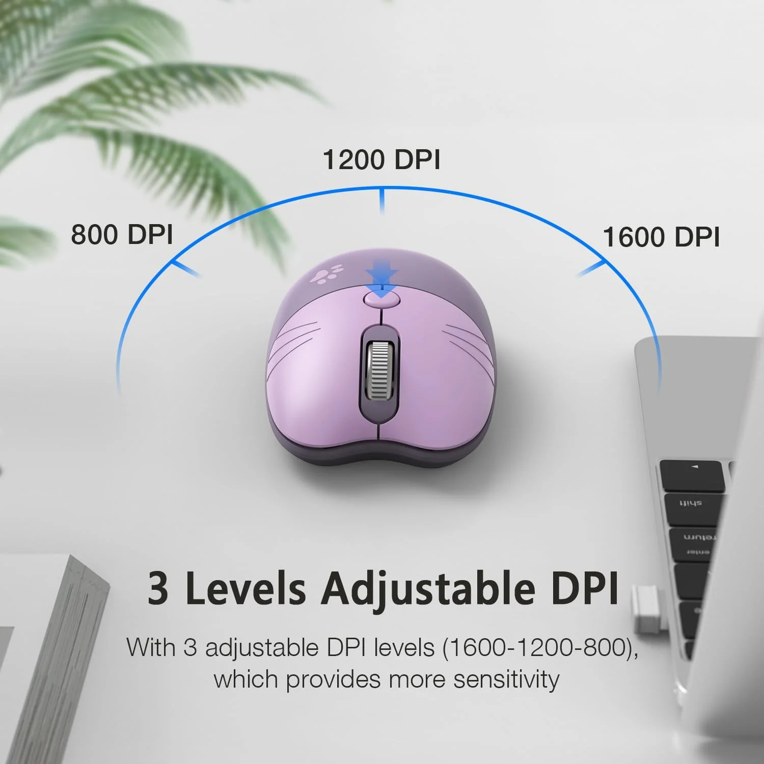 Cute Mini Wireless Mouse Bluet - Gaming Accessories Pink review and price