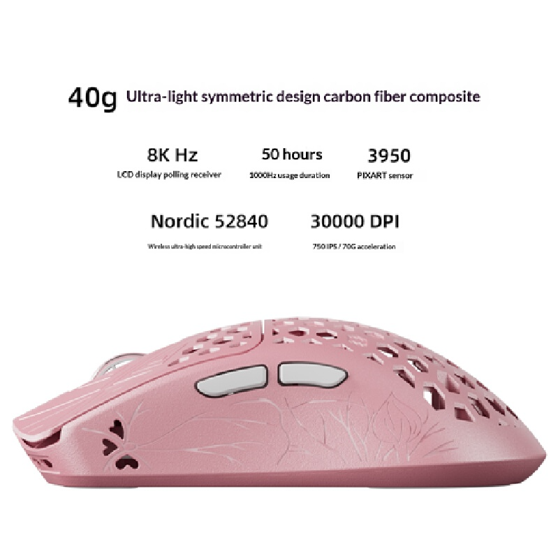 Vancer Akitsu Pink Carbon Fibe - Gaming Accessories Pink review and price