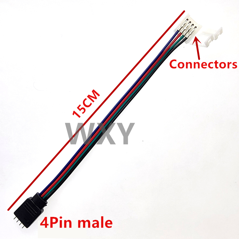 5Pcs 4Pin 5Pin LED Cable Male  - Rgb Hub Sync review and price