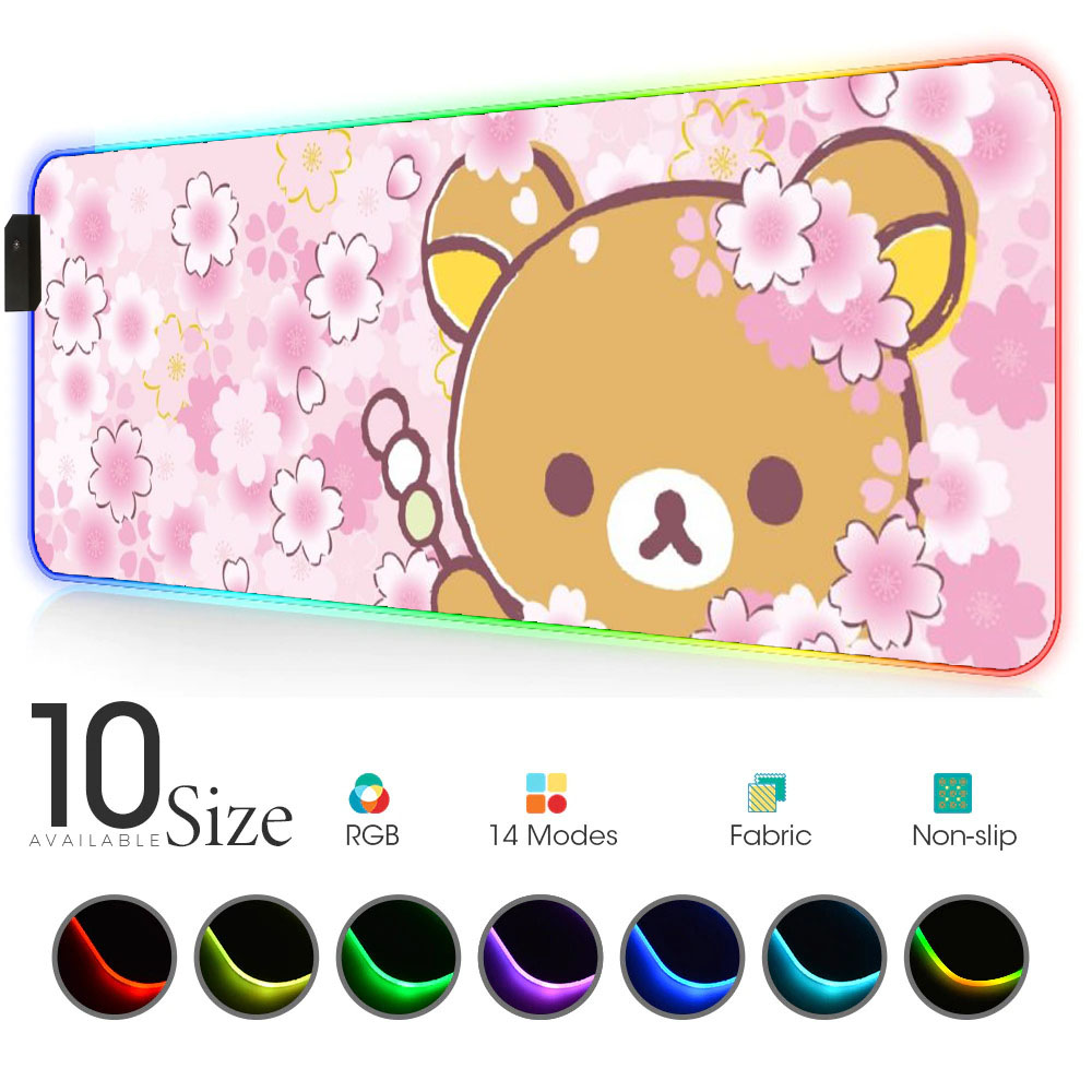 Korilakkuma Mouse Pad Xxl Cute - Gaming Accessories Pink review and price