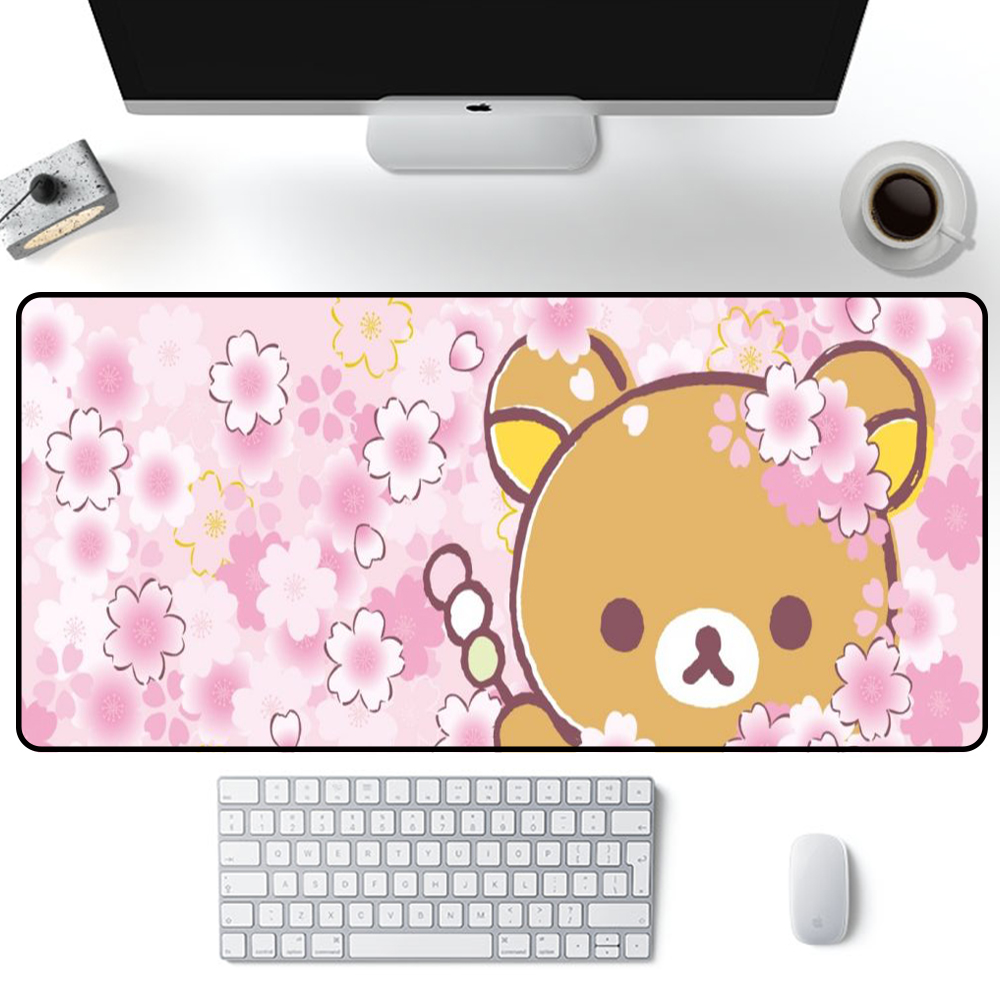 Korilakkuma Mouse Pad Xxl Cute - Gaming Accessories Pink review and price