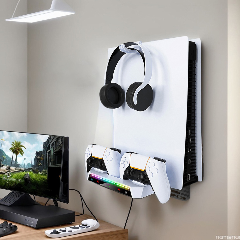 For PS5/PS5 Slim Wall Mount Ki - Gaming Accessories Wall review and price
