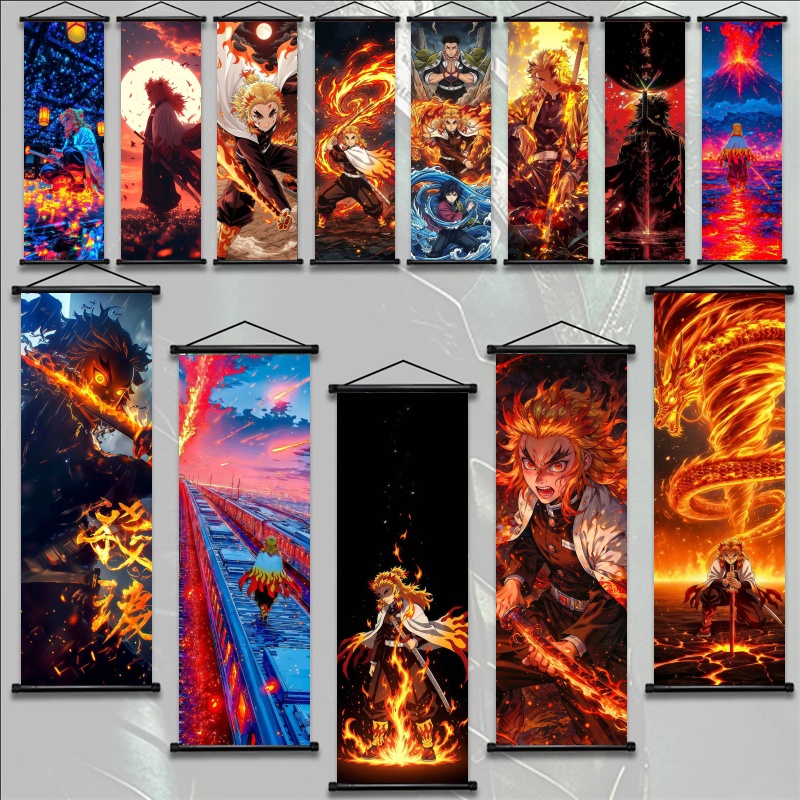 Demon Slayer Kyojuro Rengoku H - Gaming Accessories For Bedroom review and price