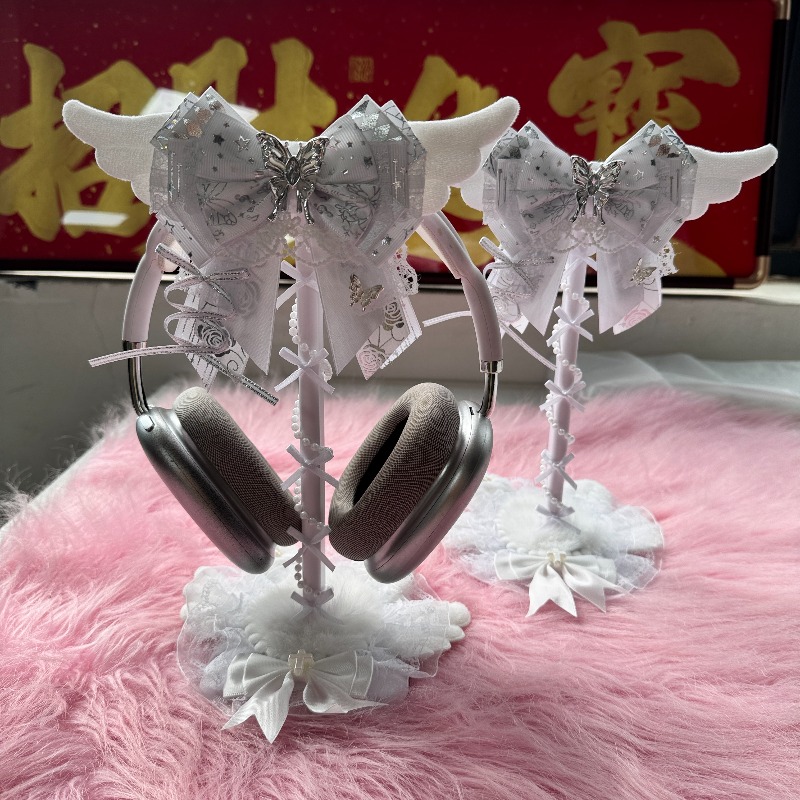 Cute Headphone Stand Custom Pi - Gaming Accessories Pink review and price