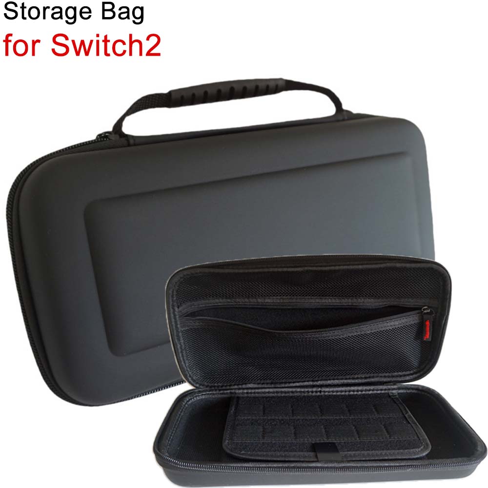 Black Storage Bag for Switch2  - Gaming Accessories Bag review and price