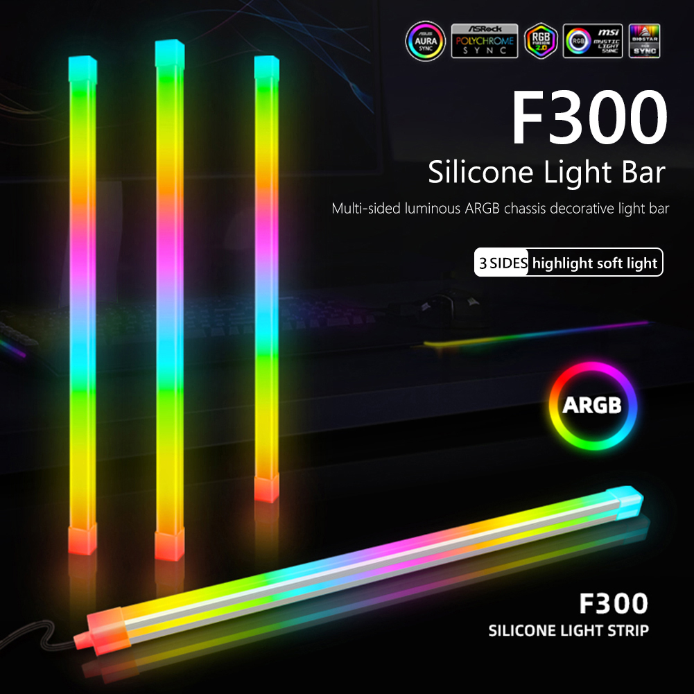 1/2PCS COOLMOON 30cm Aluminum  - Rgb Hub Sync review and price