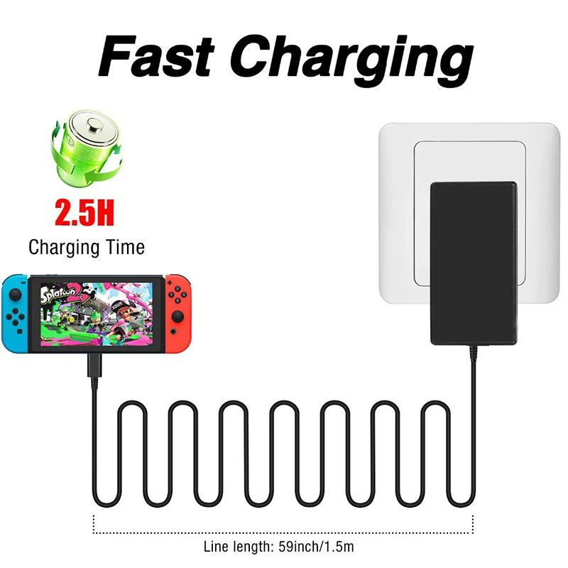 EU US UK Plug Adapter for AC C - Gaming Accessories Wall review and price