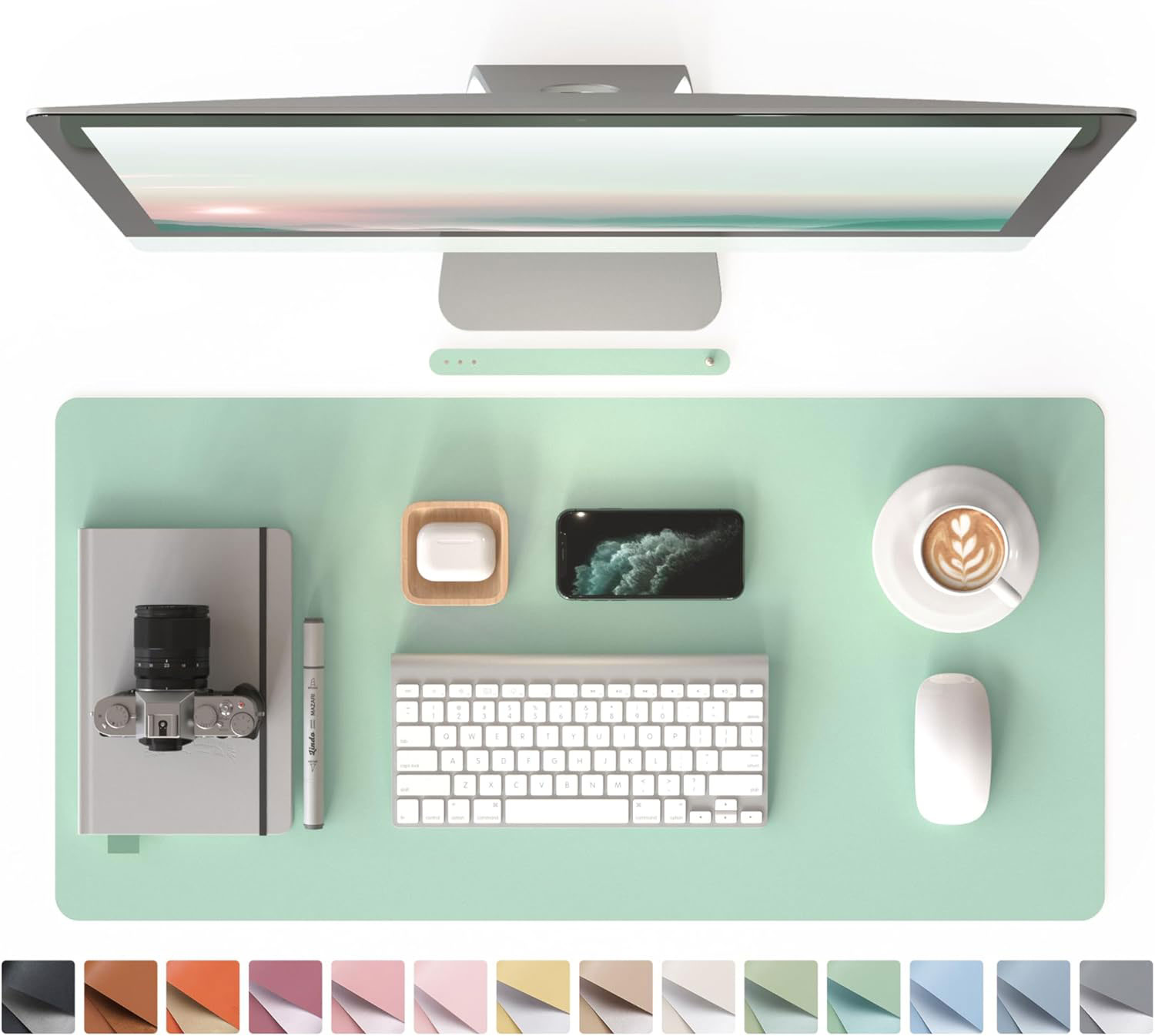 PU Mouse Pad, Faux Leather Lar - Gaming Accessories Officeworks review and price