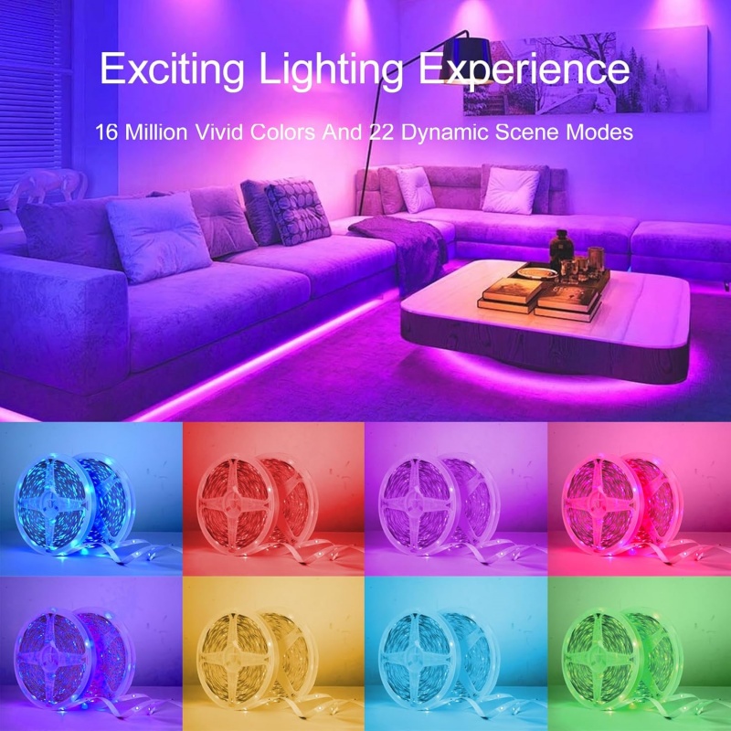 LED Strip Lights Smart RGB Led - Rgb Hub Sync review and price
