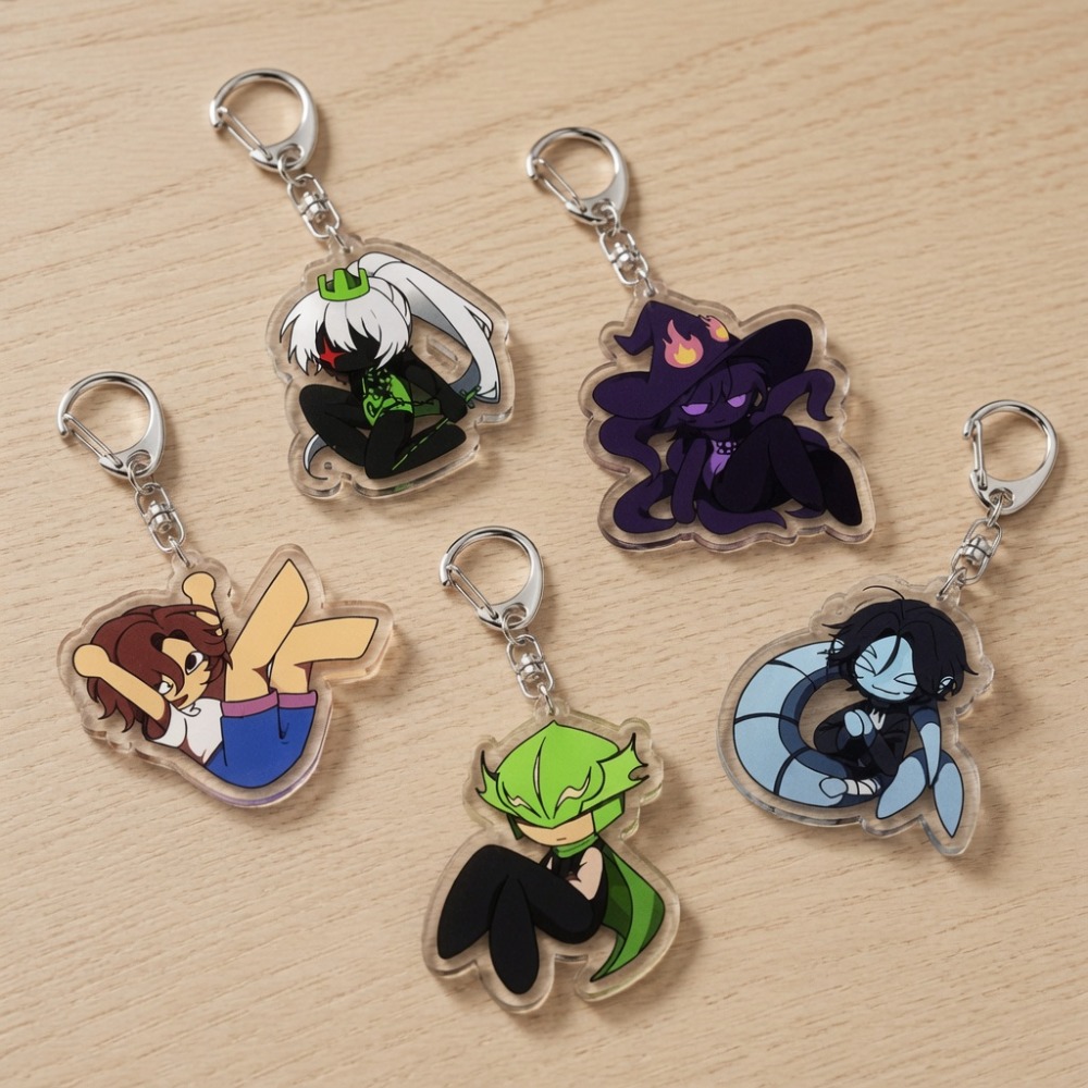 Cute Cartoon Chibi Keychains A - Gaming Accessories Bag review and price