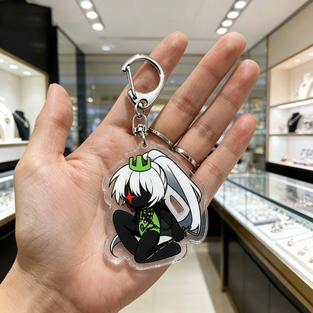 Cute Cartoon Chibi Keychains A - Gaming Accessories Bag review and price