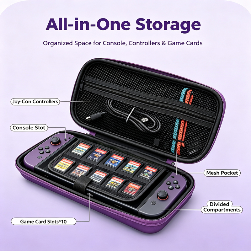 Carrying Case for Nintendo Swi - Gaming Accessories Bag review and price