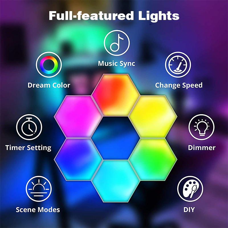 Tuya Smart RGB Quantum Light D - Gaming Accessories Wall review and price