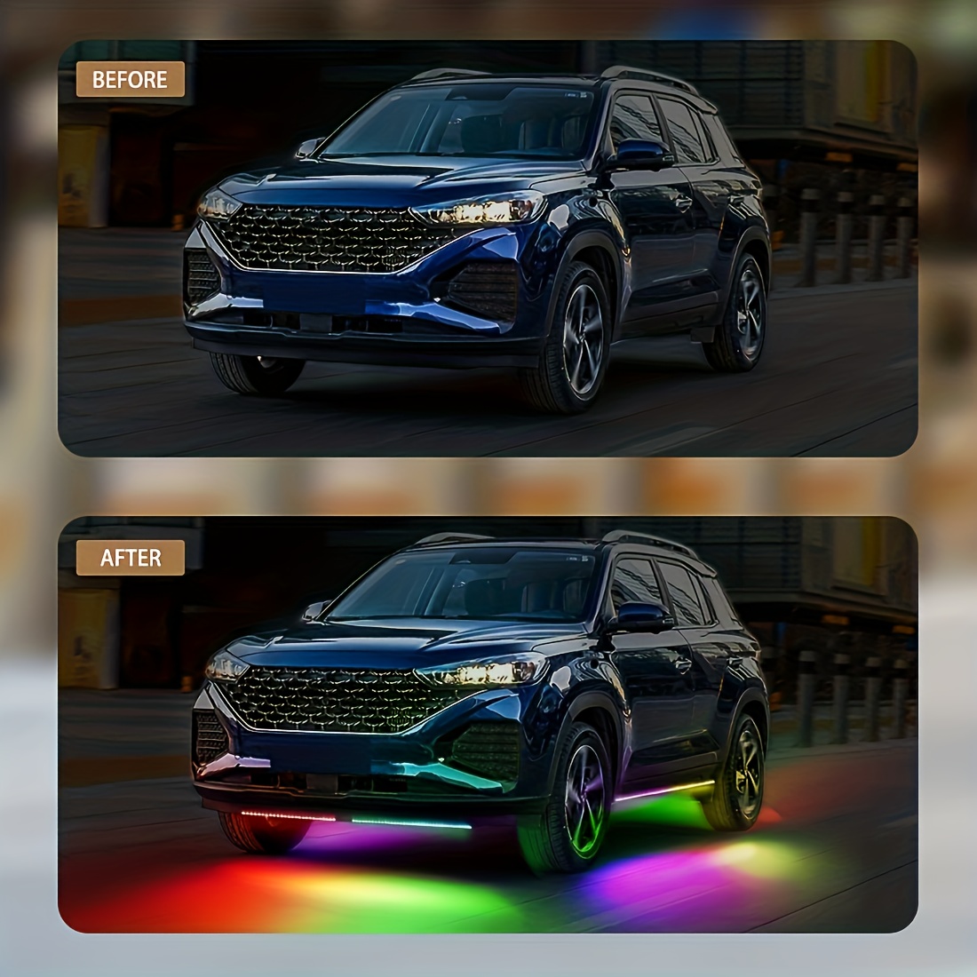 RGB Flexible Car Underglow Lig - Rgb Hub Sync review and price