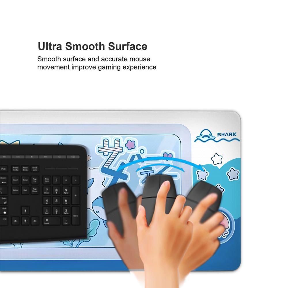 Cute Shark Party Mouse Pad Lar - Gaming Accessories Officeworks review and price