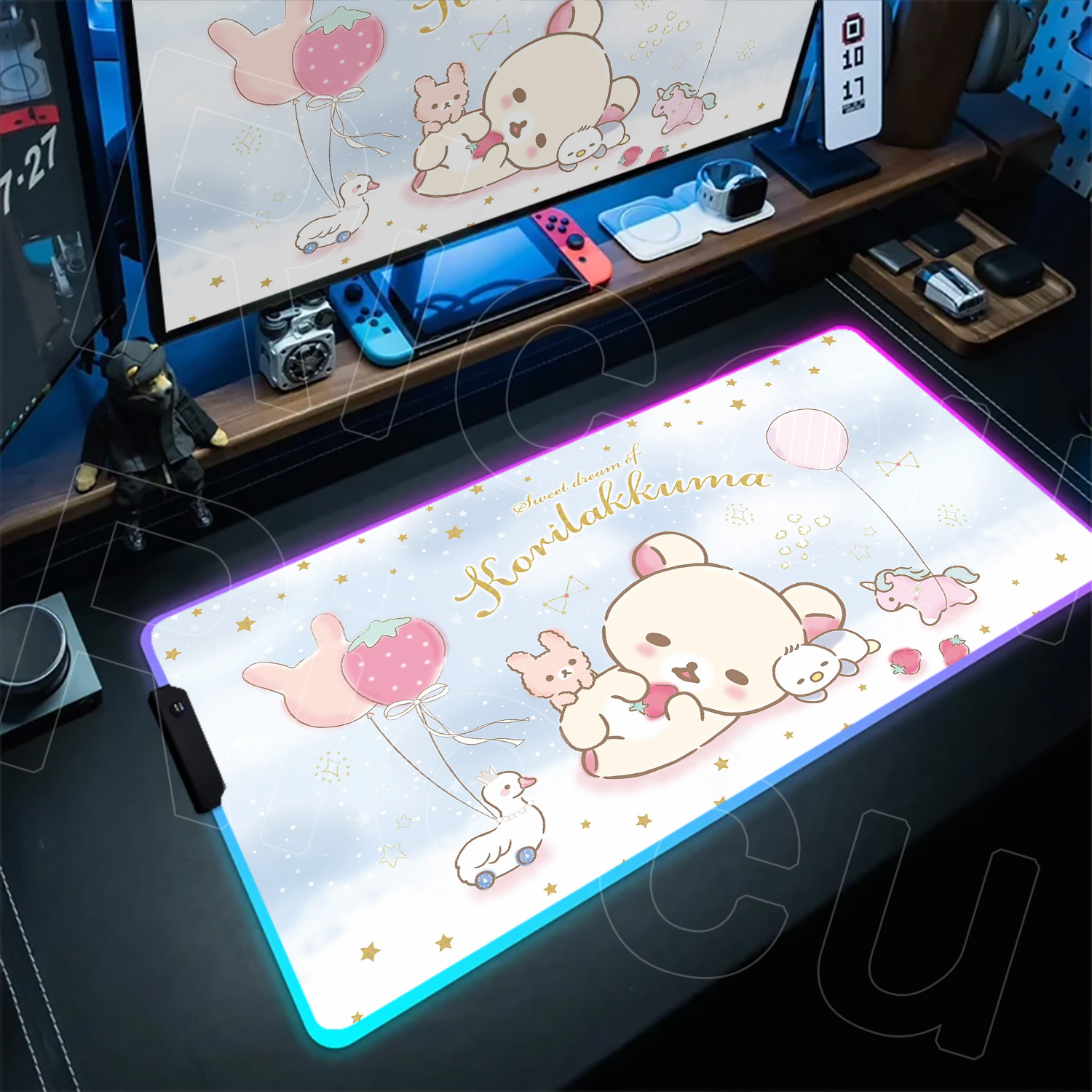 RGB Rilakkuma Large XXL Kawaii - Gaming Accessories Officeworks review and price
