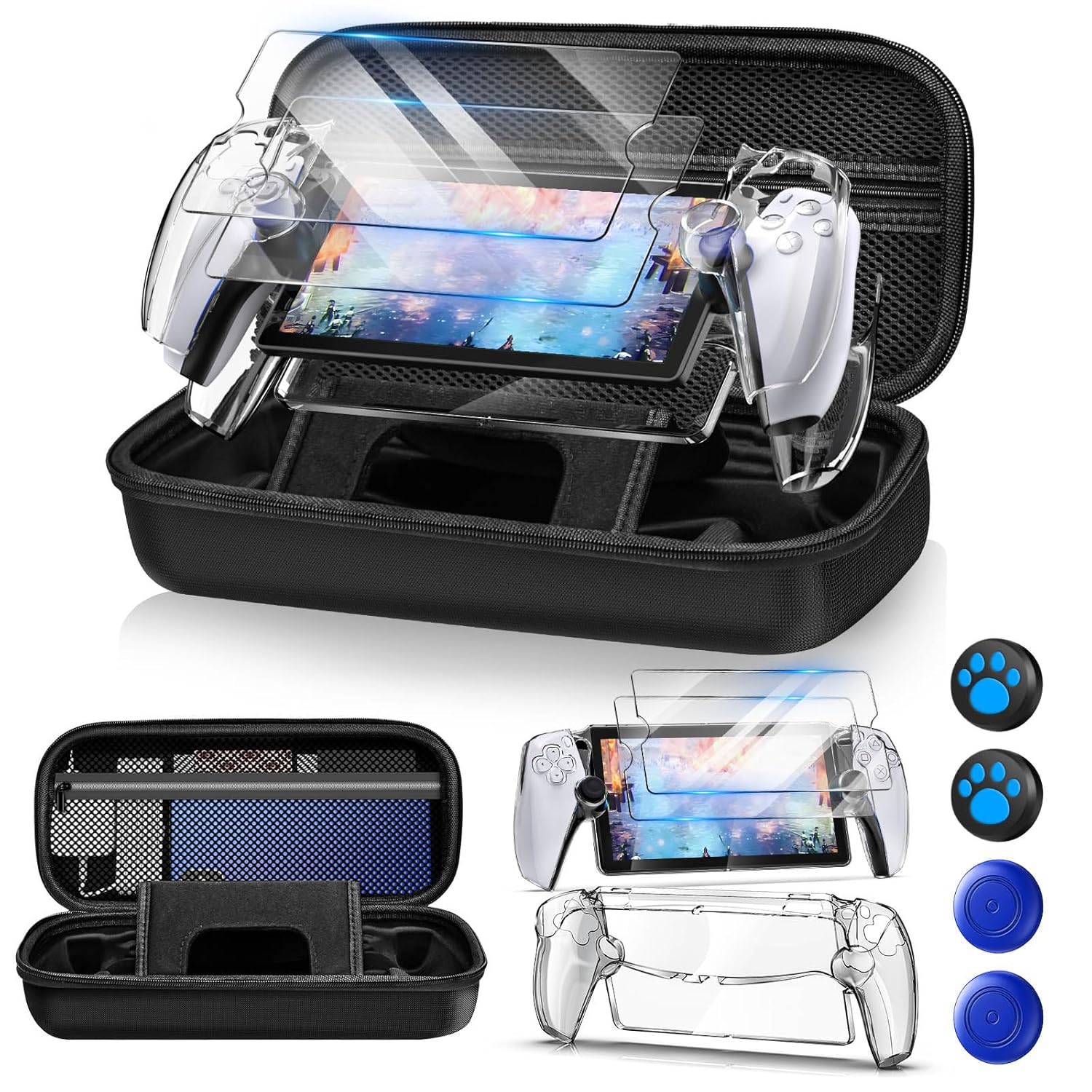 Hard Carrying Case for PS Port - Gaming Accessories Pack review and price
