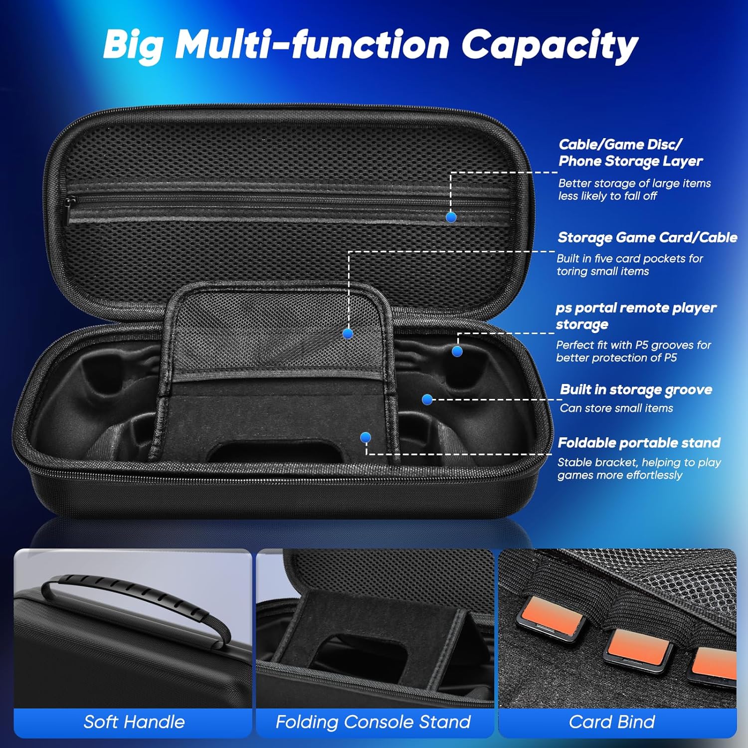 Hard Carrying Case for PS Port - Gaming Accessories Pack review and price